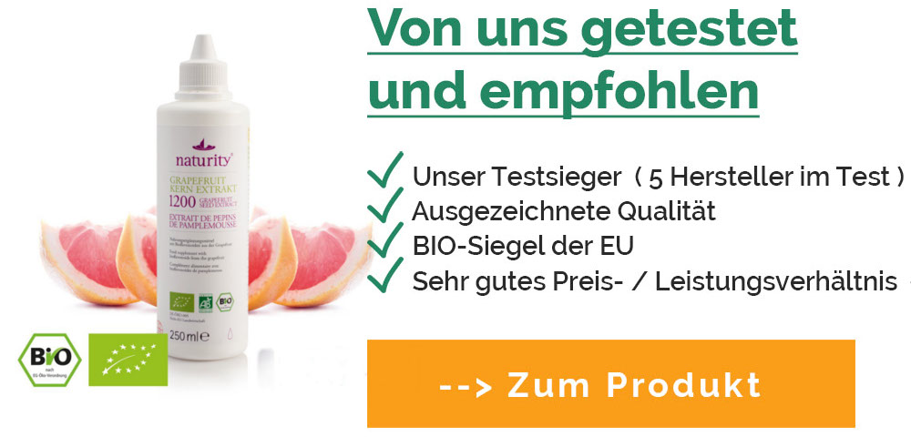 Grapefruitkernextrakt Tropfen Produkt
